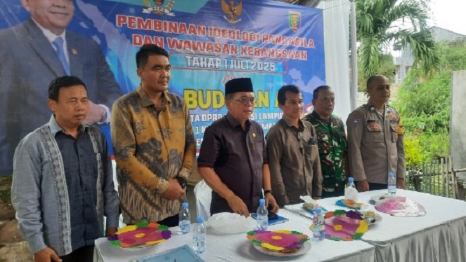 Budiman AS Sosialisasi Pembinaan Ideologi Pancasila dan Wawasan Kebangsaan
