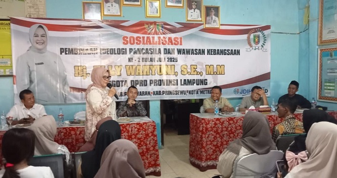 Pembinaan IPWK, Elly Wahyuni Ajak Generasi Muda Amalkan Pancasila