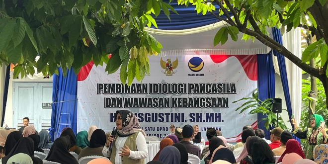 Gelar PIP & Wasbang, Ketua Komisi 1 Misgustini Ajak Masyarakat Paham Ideologi Pancasila