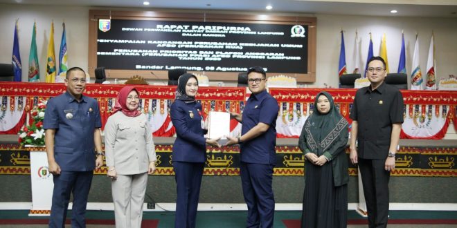 DPRD Lampung Gelar Rapat Paripurna