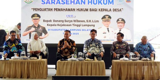 Kepala Desa Diingatkan Hindari Jeratan Hukum, Kajati Lampung : Jangan Sampai Dana Desa Bikin Anda Jadi ‘Pasien’ Jaksa!