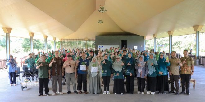 TP. PKK Provinsi Lampung Dorong Pemanfaatan Pekarangan Rumah Untuk Ketahanan Pangan Keluarga