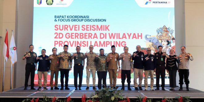 Pemprov Lampung Dukung Penuh Survei Seismik 2D untuk Perkuat Ketahanan Energi Nasional
