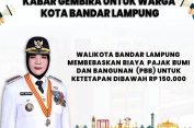 PBB di Kota Bandar Lampung Gratis, Ini Syaratnya