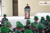 Kunjungan Danrem 043/Gatam ke Yonif TP 848/SPC, Dorong Semangat dan Kekompakan Prajurit