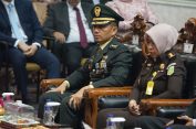 Kasrem 043/Gatam Hadiri Pelantikan Bupati dan Wakil Bupati Pesawaran Periode 2025–2030