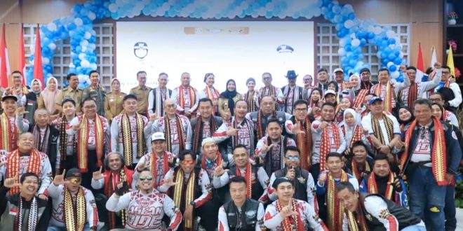 Walikota Eva Dwiana Lepas IMBI Asean Ride 2025