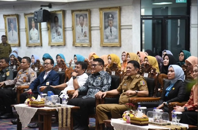 Ketua DPRD Lampung Hadiri Pelantikan Pengurus Perwosi