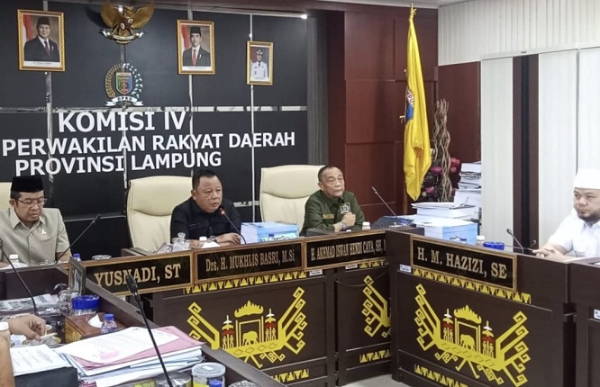 Komisi IV Pantau Progres Perbaikan 52 Ruas Jalan Provinsi Lampung