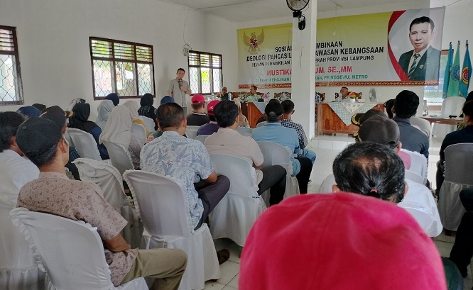 Mustika Bahrum Sosialisasi IPWK Kecamatan Way Lima