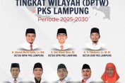 DPP PKS Tetapkan Kepengurusan DPTW PKS Lampung Masa Bakti 2025–2030