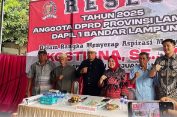 Wakil Ketua I DPRD Lampung Terima Keluhan Jalan Rusak dan Drainase Buruk di Way Kandis