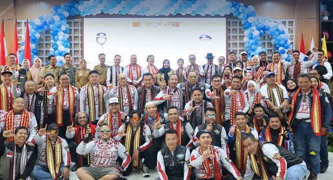 Wali Kota Bandar Lampung Lepas IMBI Touring Asean Ride 2025
