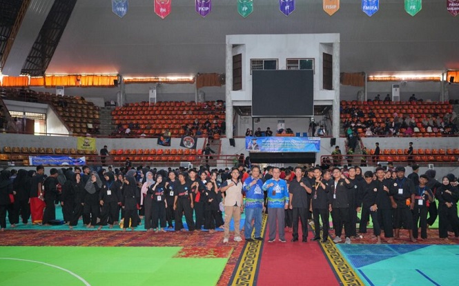 700 Peserta Ikuti Kejuaraan Pencak Silat Piala Rektor III Unila