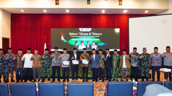 Gubernur Lampung Buka Ijtima’ Ulama dan Umara, Tekankan Persatuan dan Keutuhan Bangsa