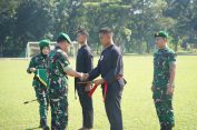 Penutupan Latkadertih Pencak Silat Militer Tersebar, Wujudkan Prajurit Korem 043/Gatam yang Tangguh dan Disiplin”