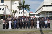 Hadiri Upacara, Kasrem 043/Gatam : Jadikan Hari Kesaktian Pancasila Cermin Dalam Menjalani Kehidupan Berbangsa dan Bernegara