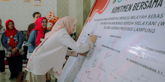 Wagub Jihan Dorong RSJD Lampung Tingkatkan Kualitas Pelayanan dan Komitmen Birokrasi Bersih