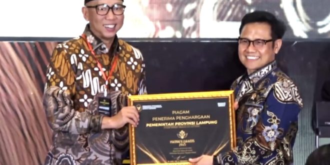 Pemprov Lampung Raih Mandaya Awards 2025 Untuk Dedikasi Dalam Pemberdayaan Masyarakat
