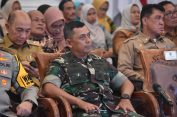 Kasdam XXI/RI Bersama Wagub dan Forkopimda Provinsi Lampung Hadiri Akad Massal KUR 800.000 Debitur dan Peluncuran KPP