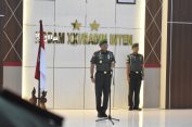 Gelar Tradisi Penerimaan Warga Baru, Pangdam XXI/Raden Inten Ucapkan Selamat atas Kepercayaan yang Diberikan TNI AD
