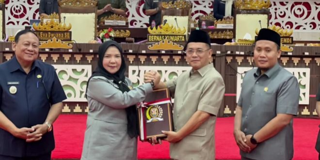 DPRD Kota Bandar Lampung Gelar Rapat Paripurna Penyampaian KUA dan PPA