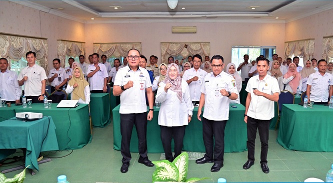 Diskominfo Lampung Selatan Dorong Transformasi Digital Lewat Sosialisasi  Aplikasi GoTrack dan Evaluasi SPBE