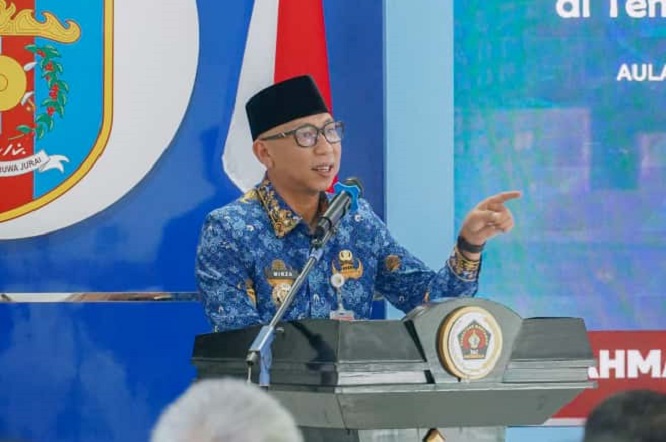 Gubernur Lampung Buka Pekan Pendidikan Wartawan, Tekankan Pentingnya Integritas di Era AI