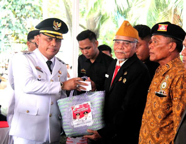 Momen HUT RI ke- 80 Wali Kota dan Forkopimda ramah tamah bersama pejuang dan veteran