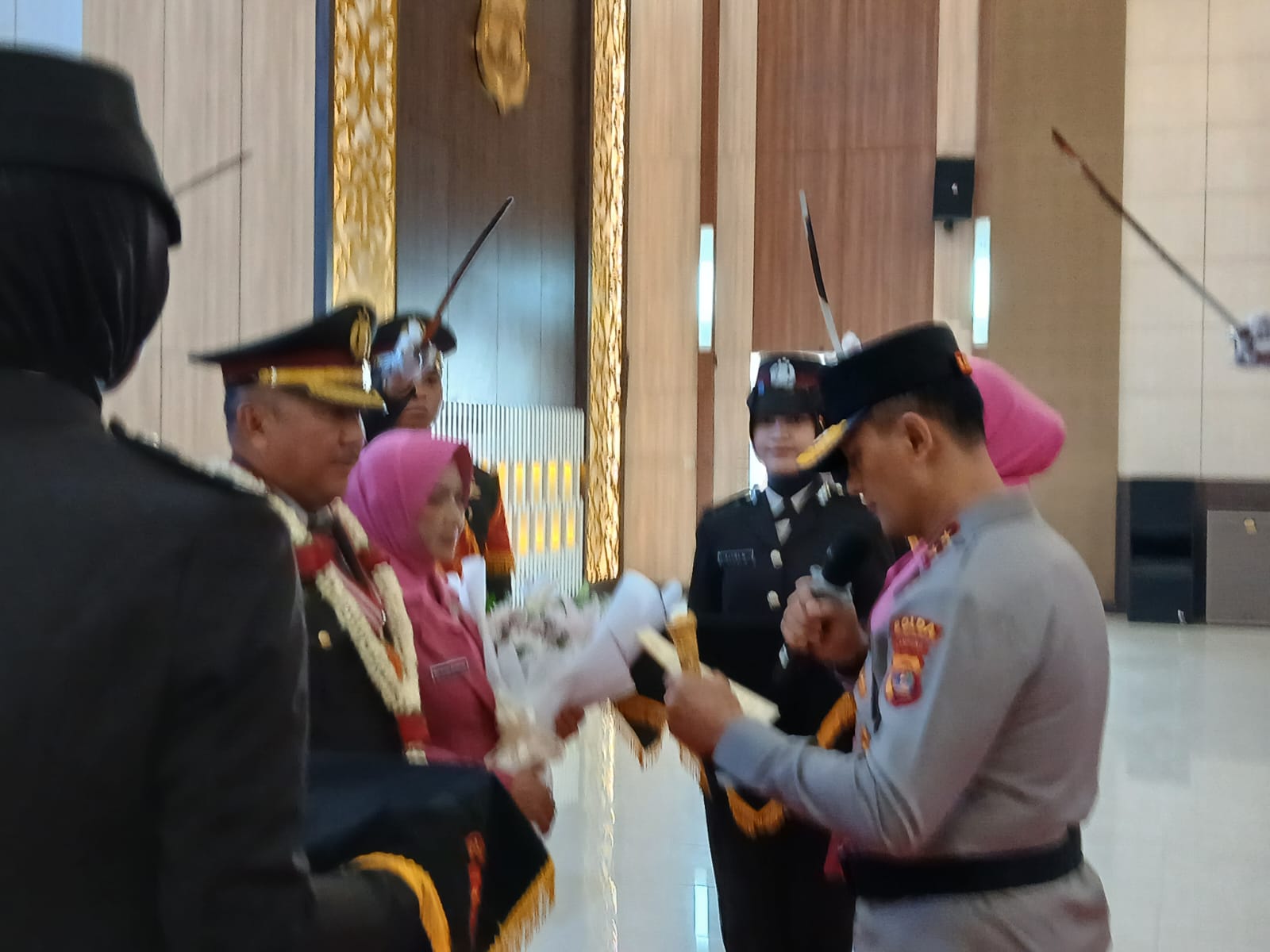 Dilepas Dengan Pedang Pora, Sebanyak 101 Personel Purnabakti