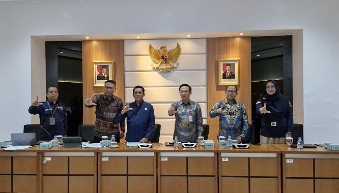 Sekdaprov Marindo Ekspos Manajemen Talenta ASN Pemerintah Provinsi Lampung di BKN Jakarta