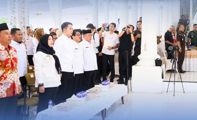 Wali Kota Eva Dwiana Hadiri Pengukuhan Pengurus ABPEDNAS Provinsi Lampung