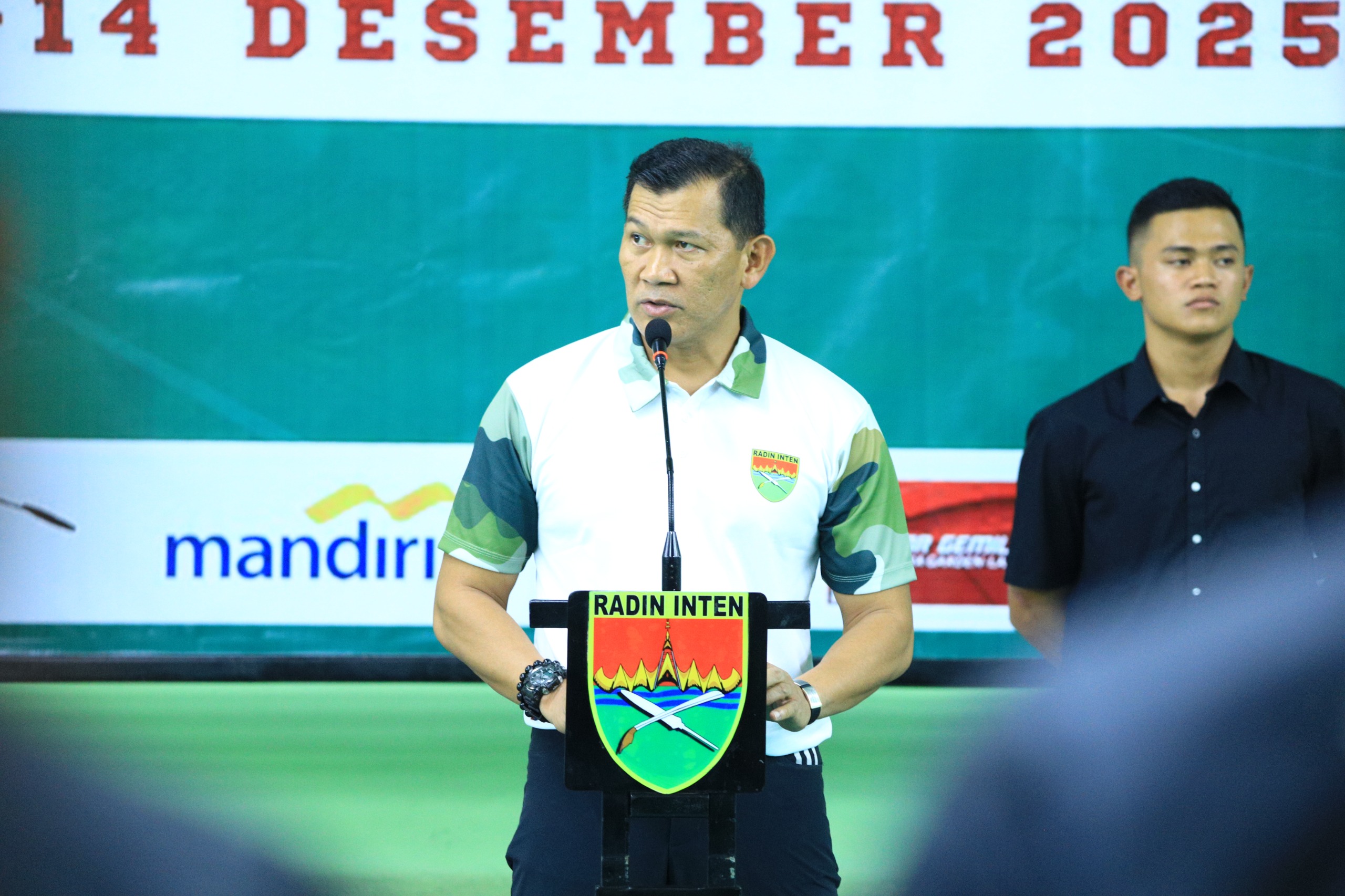 Pangdam XXI/Radin Inten Buka Turnamen Bulutangkis Hari Juang TNI AD TA 2025 