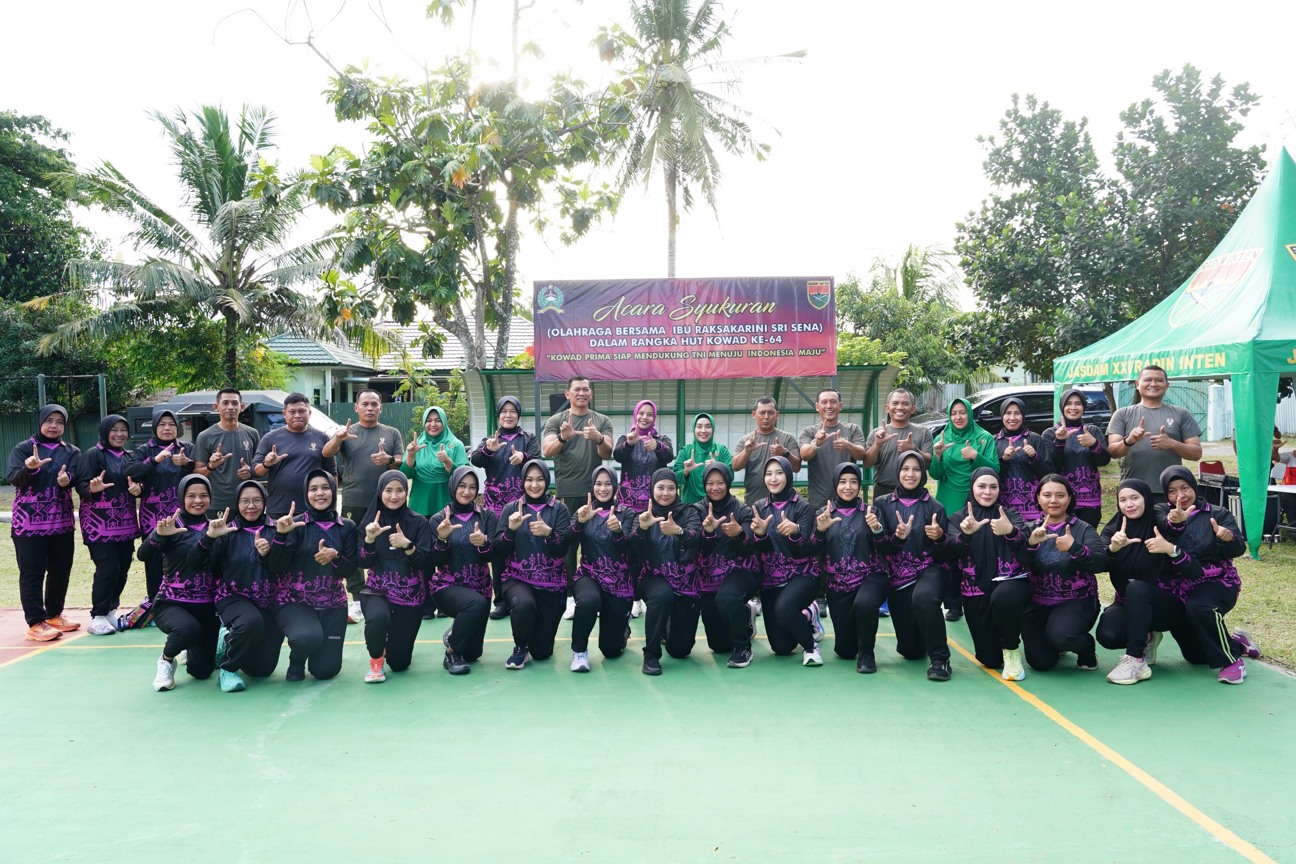 Hari Jadi HUT KOWAD Ke-64 Pangdam XXI/RI : KOWAD Semakin Matang, Tangguh Dan Prima