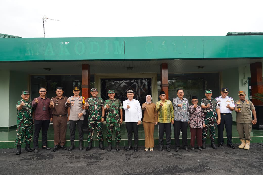 Perkuat Sinergi, Korem 043/Gatam Gelar Silaturahmi Bersama Forkopimda dan Tokoh Masyarakat Kota Metro