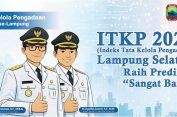 Terbaik se-Lampung, Indeks Tata Kelola Pengadaan Kabupaten Lampung Selatan Raih Predikat “Sangat Baik