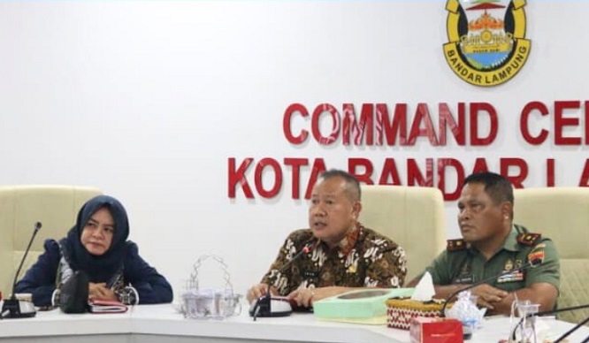 Pemerintah Kota Bandar Lampung Ikuti Rapat Pemantauan Pembangunan Koperasi Merah Putih