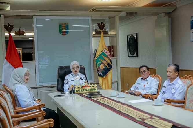 Pemprov Lampung Dukung Penuh Pelatihan Artificial Intelligence Ready ASEAN