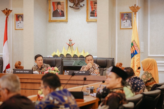 Pemprov Lampung Dukung Rencana Pembangunan Korem Tipe B dan Brigif TP Kodam XXI/Radin Inten di Lampung Utara