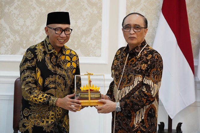 Ramah Tamah Ketua MA RI di Lampung, Gubernur Mirza Tegaskan Penguatan Kolaborasi Lembaga