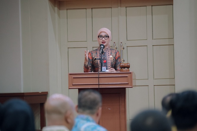 Wagub Jihan Nurlela Buka Rakor Pembinaan dan Pengawasan Daerah Provinsi Lampung Tahun 2026