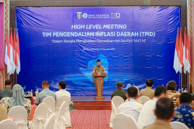 Gubernur Mirza Pimpin High Level Meeting TPID, Jaga Stabilitas Harga Jelang Ramadhan dan Idulfitri 1447 H