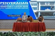 Pemprov Lampung Terima Penyerahan LHP Semester II 2025 dari BPK