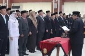 Lantik 112 Pejabat, Pesan Wakil Walikota Bandar Lampung: Pelayanan Ramah, Transparan dan Bebas Pungli