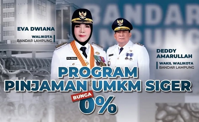 Pemkot Bandar Lampung Terus Perkuat Sektor UMKM Lewat Pinjaman Modal Tanpa Bunga