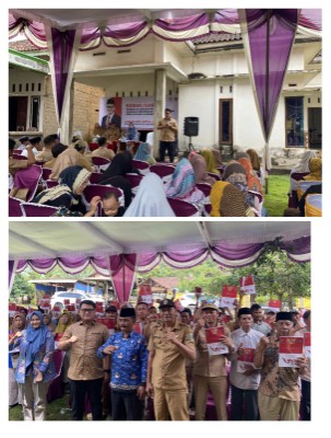 DPRD Provinsi Lampung Dapil VIII Gelar Sosialisasi PIP-WK di Lampung Timur