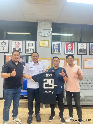 Sekwan DPRD Lampung Turut Ambil Bagian Launching IJP FC
