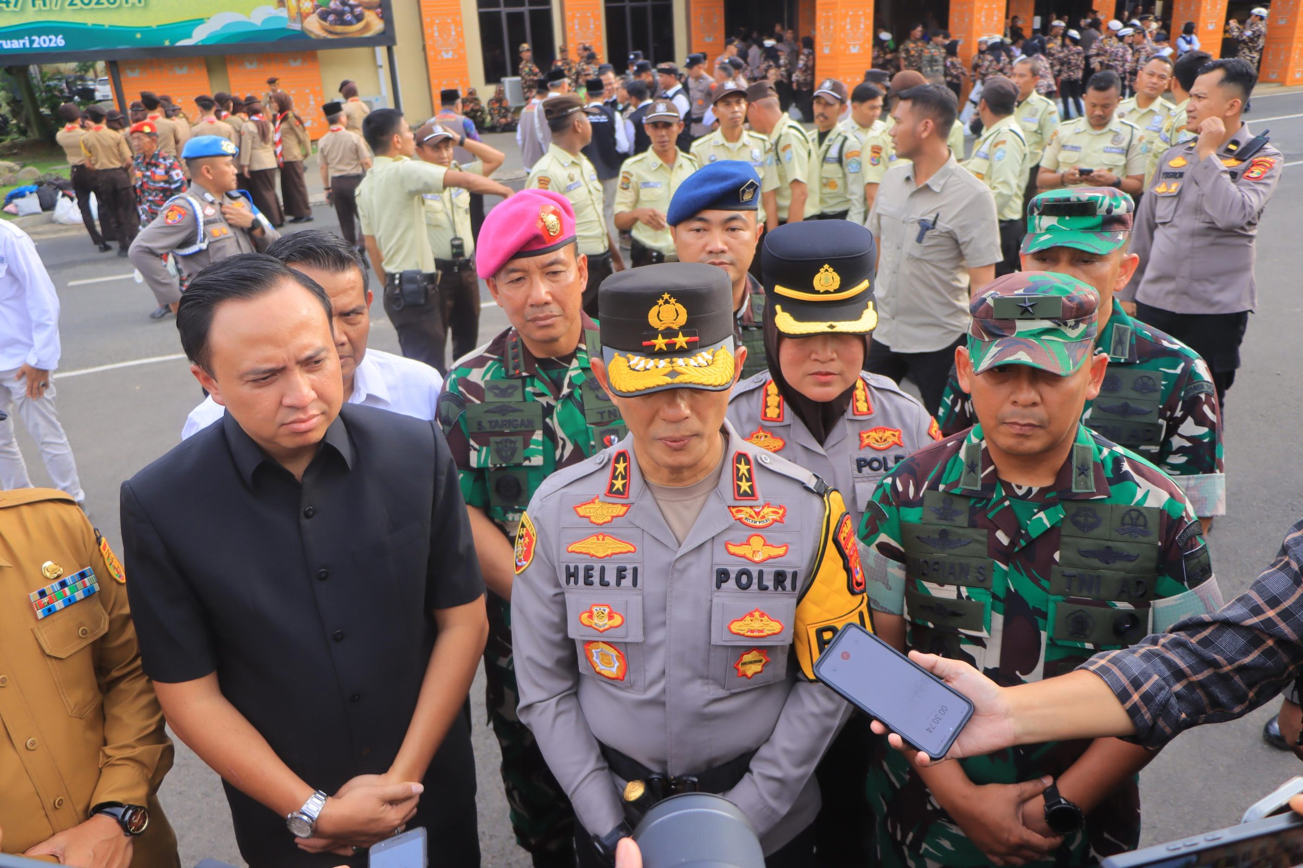 Apel Siaga Kamtibmas, Polda Lampung Jamin Keamanan Bulan Suci Ramadan 1447 Hijriah