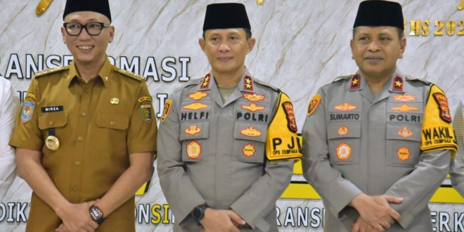 Kapolda Lampung Beserta Forkopimda dan Elemen Masyarakat Melaksanakan Buka Puasa Bersama
