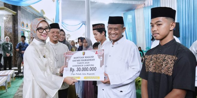 Safari Ramadan di Pringsewu Bawa Manfaat Nyata bagi Warga: Bantuan Sosial, Infrastruktur, hingga Sembako